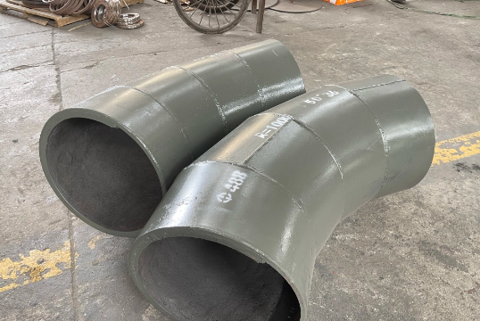 陕西某电厂龟甲网弯头客户案例[EMC易倍]