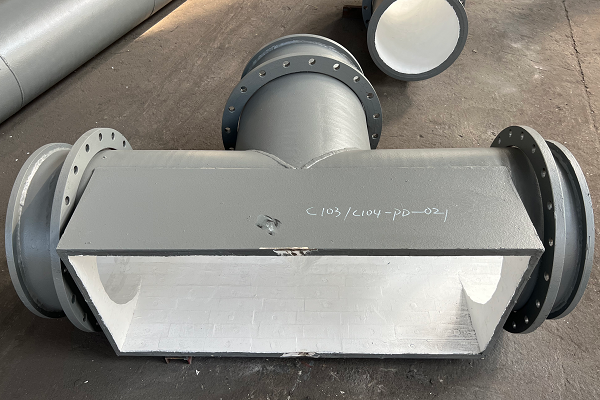 除尘器输灰系统管道替换耐磨陶瓷