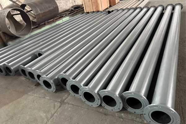 电厂省煤器实力运送系统双金属耐磨管