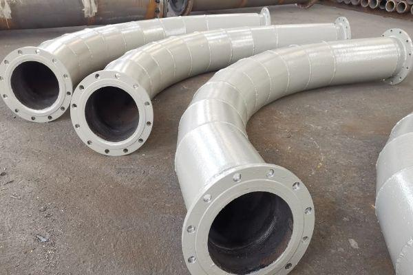 省煤器输灰管线用内衬弯头KmTBCr20MoG