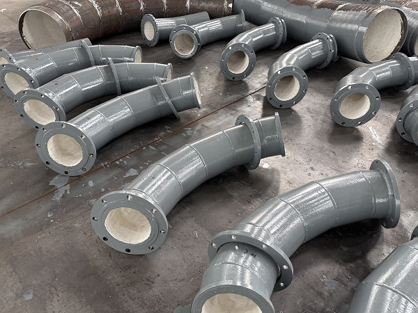 选矿厂陶瓷耐磨管道定制